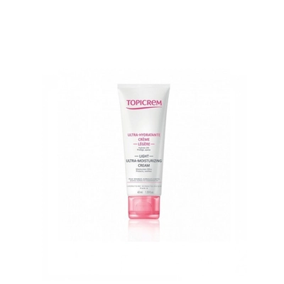 Topicrem Creme Ultra Hydratante Visage Legere, 40ml