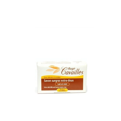 Roge Cavailles Savon Surgras Extra Doux Lait Et Miel, 150g