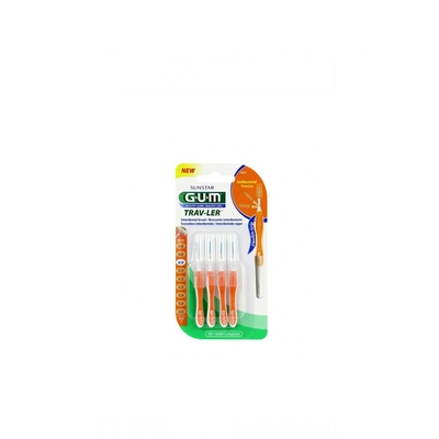 Gum Brossettes Traveler Ultrafine Cylindrique, Bte De 4 (1412)