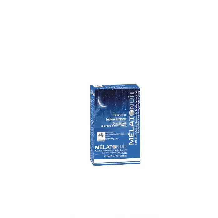 Vital Melatonuit, 30 Gélules
