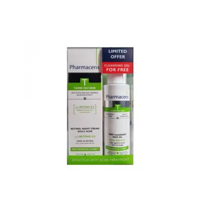 Pharmaceris Coffret Rétinol T 0.3 + Sebogel 80 Ml Offert