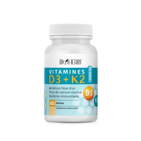 Vitamine D3 K2 Bioherbs