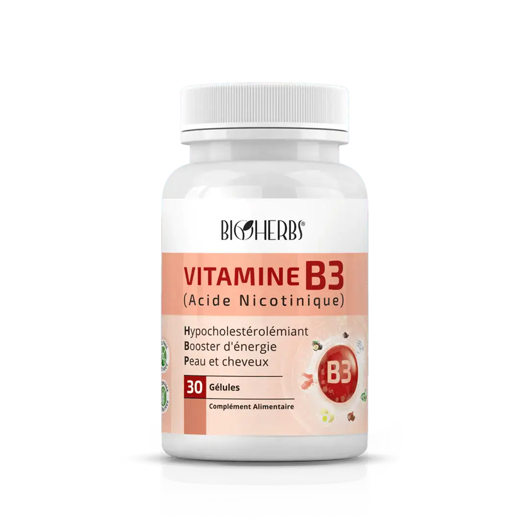 Bioherbs Vitamine B3 (acide Necotinique) Bioherbs