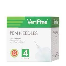 Verifine Aiguille Stylo Insuline 4mm B/50
