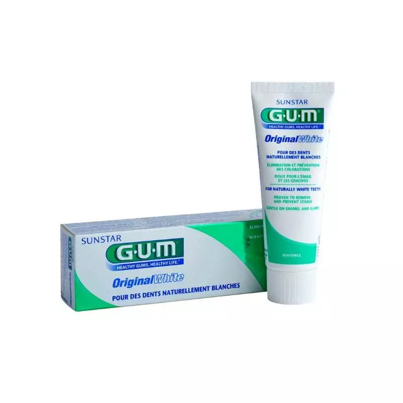 Gum Dentifrice Original White, 75ml