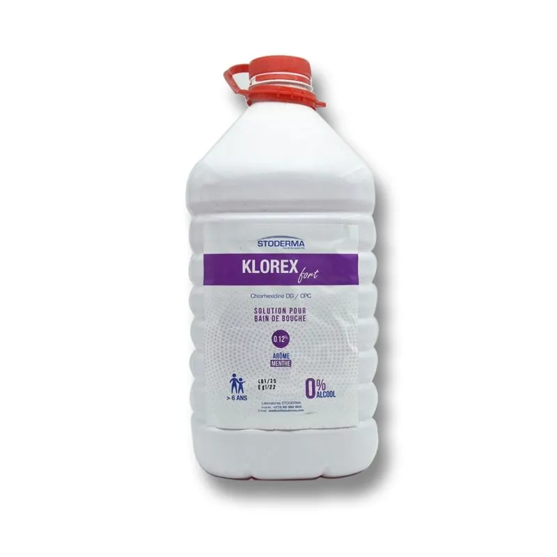 Klorex Fort - Solution Pour Bain De Bouche 5l