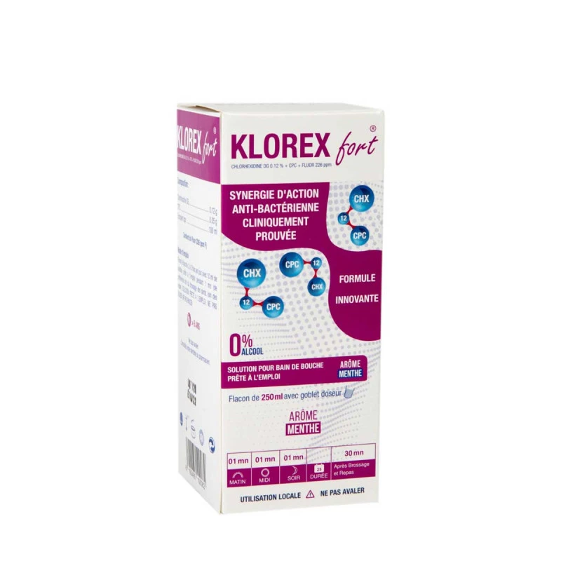 Stoderma Klorex Fort - Bain De Bouche - 250ml