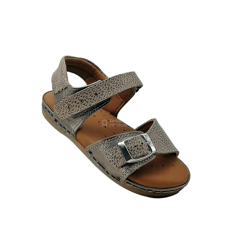 Sandale Orthopédique Kids - Sti Orthopedic - Taup & Bronze