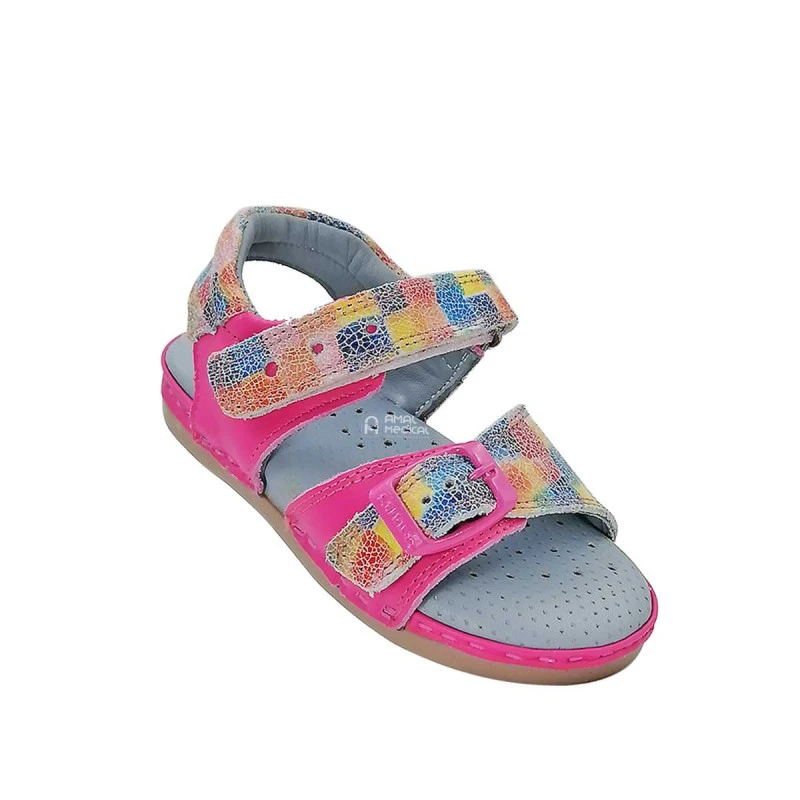 Sandale Orthopédique Kids - Sti - Rose & Mosaïque