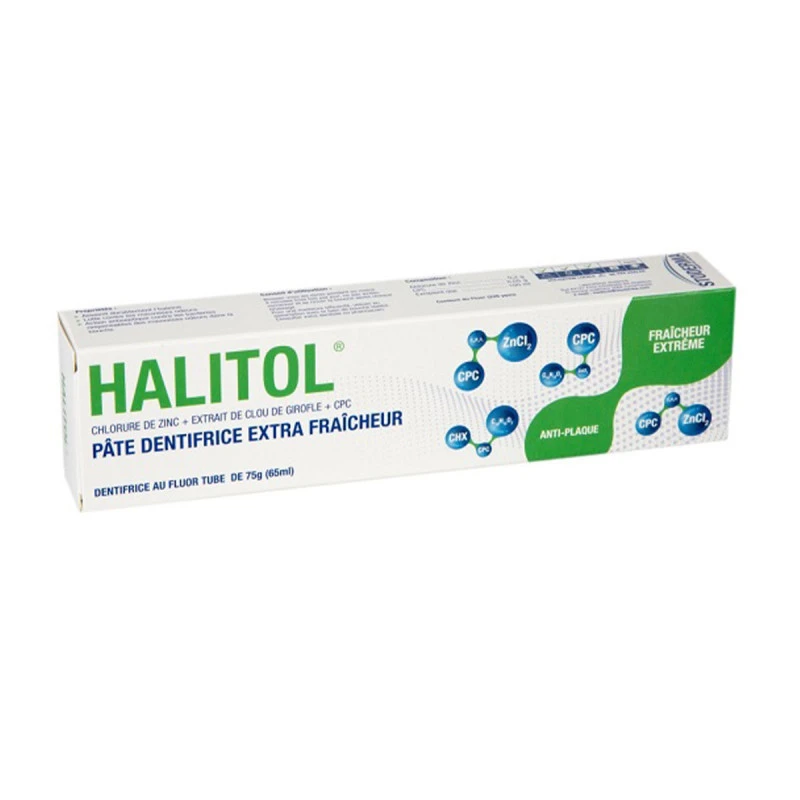 Stoderma Halitol - Dentifrice Extra-fraîcheur - 65ml