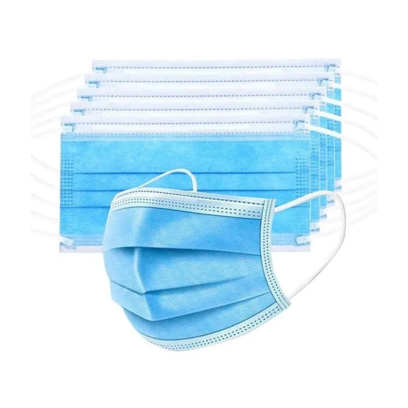 Bavette Chirurgical 3 Plis - Type 2 - Boite De 50 Pièces