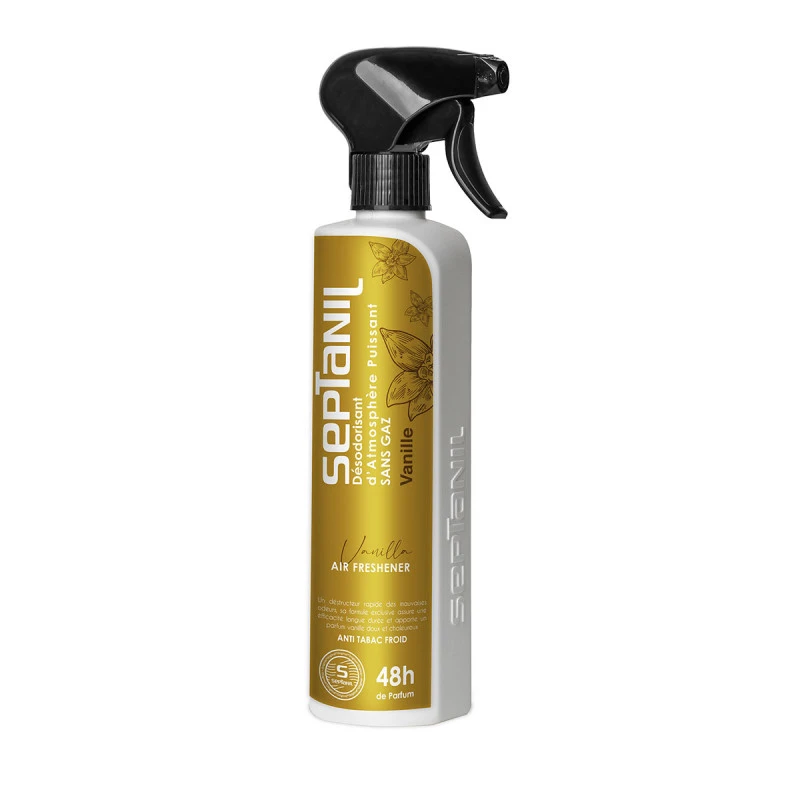Septanil - Désodorisant D'atmosphère Puissant - Vanille - 500ml