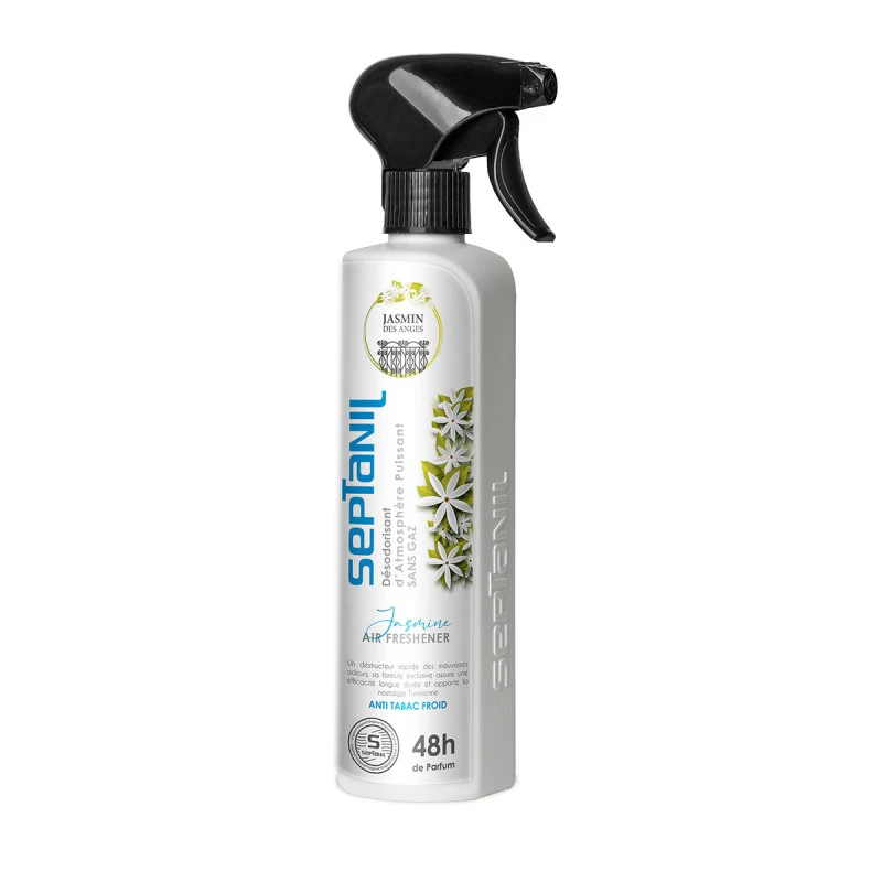 Septanil - Désodorisant D'atmosphère Puissant - Jasmin - 500ml