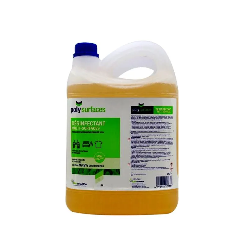 Désinfectant Multi-surfaces Sans Rinçage - Polysurfaces - 5l