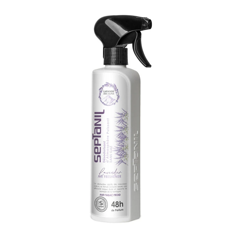 Désodorisant D'atmosphère Puissant - Lavande - Septanil - 500ml