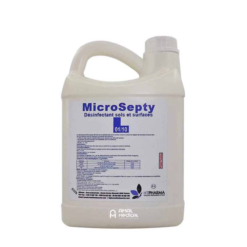 Désinfectant Sol Et Surface - Microsepty - 5l