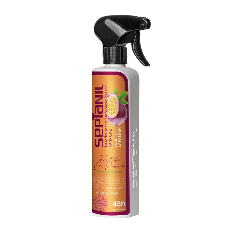 Septanil - Désodorisant D'atmosphère Puissant - Fruit De La Passion - 500ml