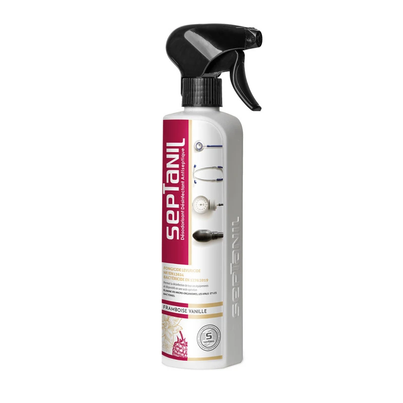 Septanil - Désodorisant Antiseptique - Framboise Vanille - 500ml