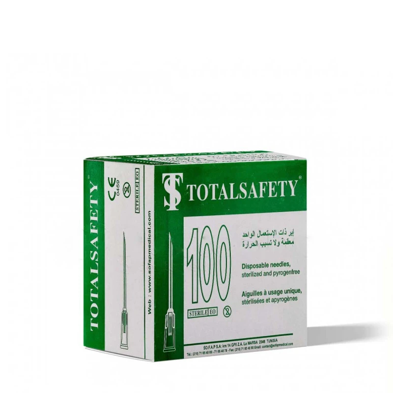 Aiguilles Stérilisées Et Apyrogènes à Usage Unique - Sofap - 30g - Boîte De 100pcs