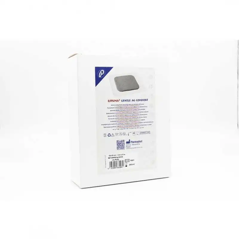 Espuma Gentle Confort - Pansement Anti-microbien - 10x10cm