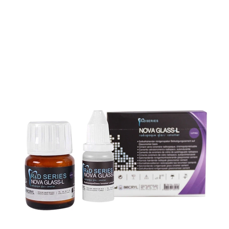 Imicryl Nova Glass L - Ciment De Scellement Ionomère - Poudre + Liquide