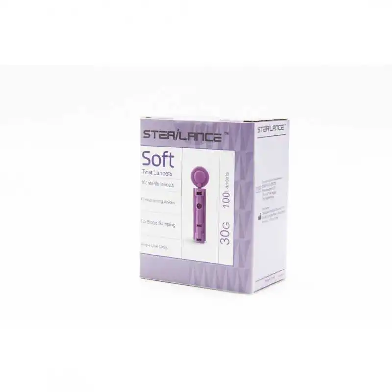 Sterilance Twist - Lancettes Stériles - Calibre 30 - B/100 Lancettes