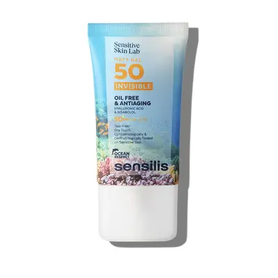 Sensilis Gel Mat Oil-free & Antiaging - Ecran Invisible Spf50 40ml