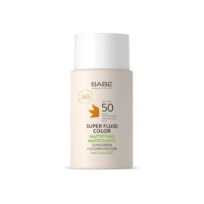 Babe Super Fluid Mattifying Teinte Spf50 50ml