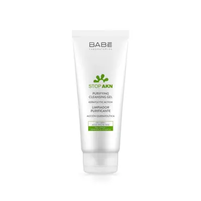 Babe Stop Akn Gel Purifiant Nettoyant Peau Grasse Acneique 200ml