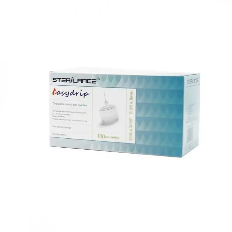 Sterilance Easydrip - Aiguille Pour Stylo à Insuline - 8mm - 100pieces