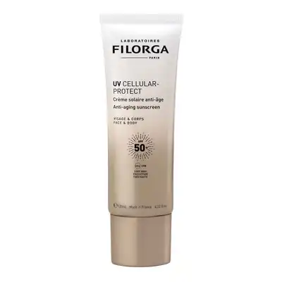 Filorga Uv Cellular-protect Creme Solaire Anti-age Visage & Corps Spf50+ 125ml