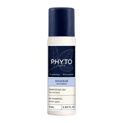 Phyto Douceur - Shampooing Sec - Tous Types De Cheveux, 75ml