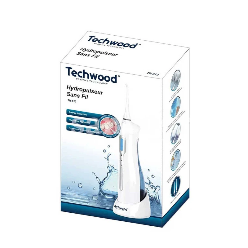 Techwood Th-513 - Hydropulseur Sans Fil