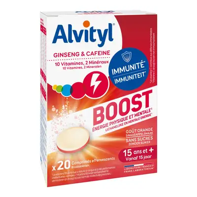 Alvityl Boost Effervescents 20 Comprimes
