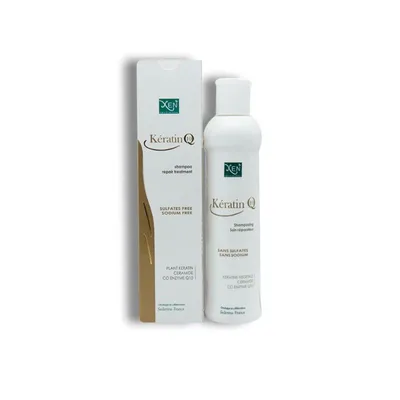 Xen Keratin Q10 Shampooing Réparateur Sans Sulfates - 200ml