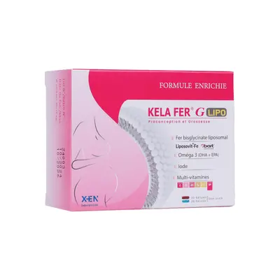 Xen Kela Fer G Lipo – 60 Gelules