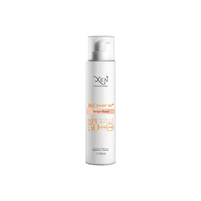 Xen Bi Cover Ecran Teinte Beige Rose Spf50+ - 50ml