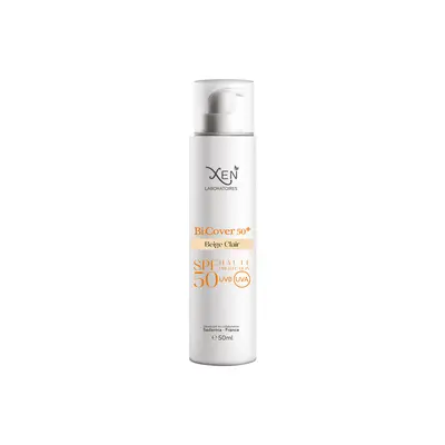 Xen Bi Cover Ecran Teinte Beige Clair Spf50+ 50ml