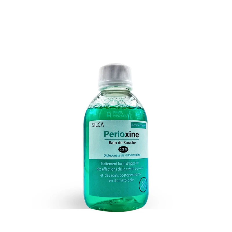 Bain De Bouche - Perioxine 0,20% - Arôme Menthe - 200ml