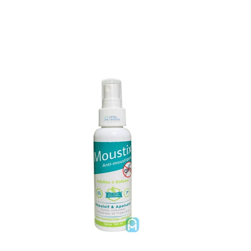 Moustix - Spray Anti-moustique Répulsif Et Apaisant - 100ml
