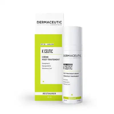 Dermaceutic K Ceutic - Creme Reparatrice Post-traitement Spf50 - 30ml