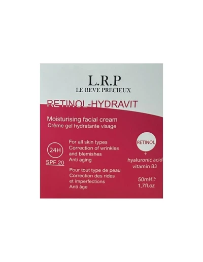 Lrp - Le Reve Precieux - Creme Hydratante Anti-age Retinol-hydravit Spf20 - 50ml