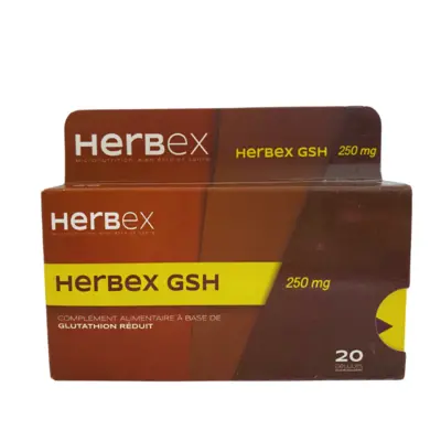 Herbex Gsh 250 Mg - 20 Gelules