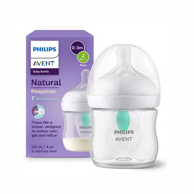 Philips Avent Biberon Plastique Natural Response Air Free 0-3m  125ml