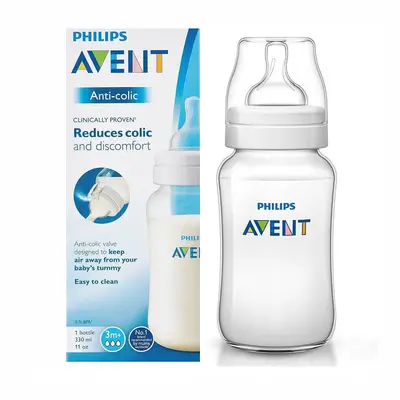 Philips Avent Biberon Plastique Anti Colique 3m+ 330ml