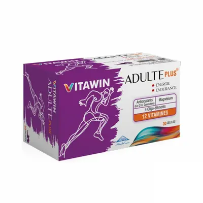 Medis Vitawin Adulte Plus - 12 Vitamines - 30 Gelules