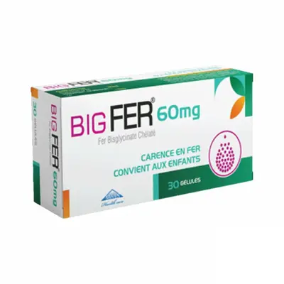 Medis Bigfer 60mg - 30 Gelules