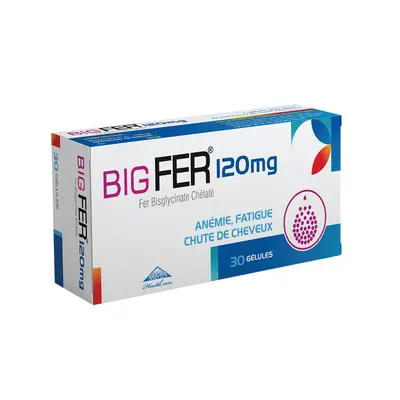 Medis Bigfer 120mg – 30 Gelules