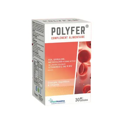 Polypharma Polyfer 30 Gelules