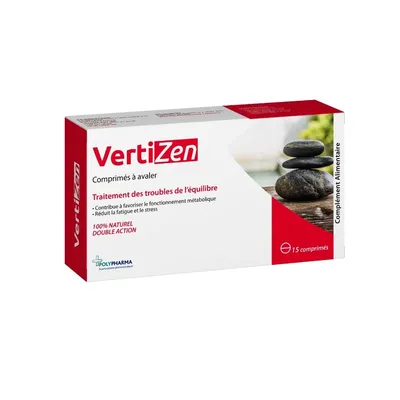 Polypharma Vertizen 15 Comprimes